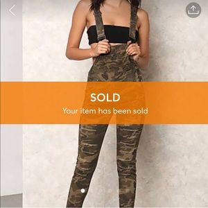 Camo overalls